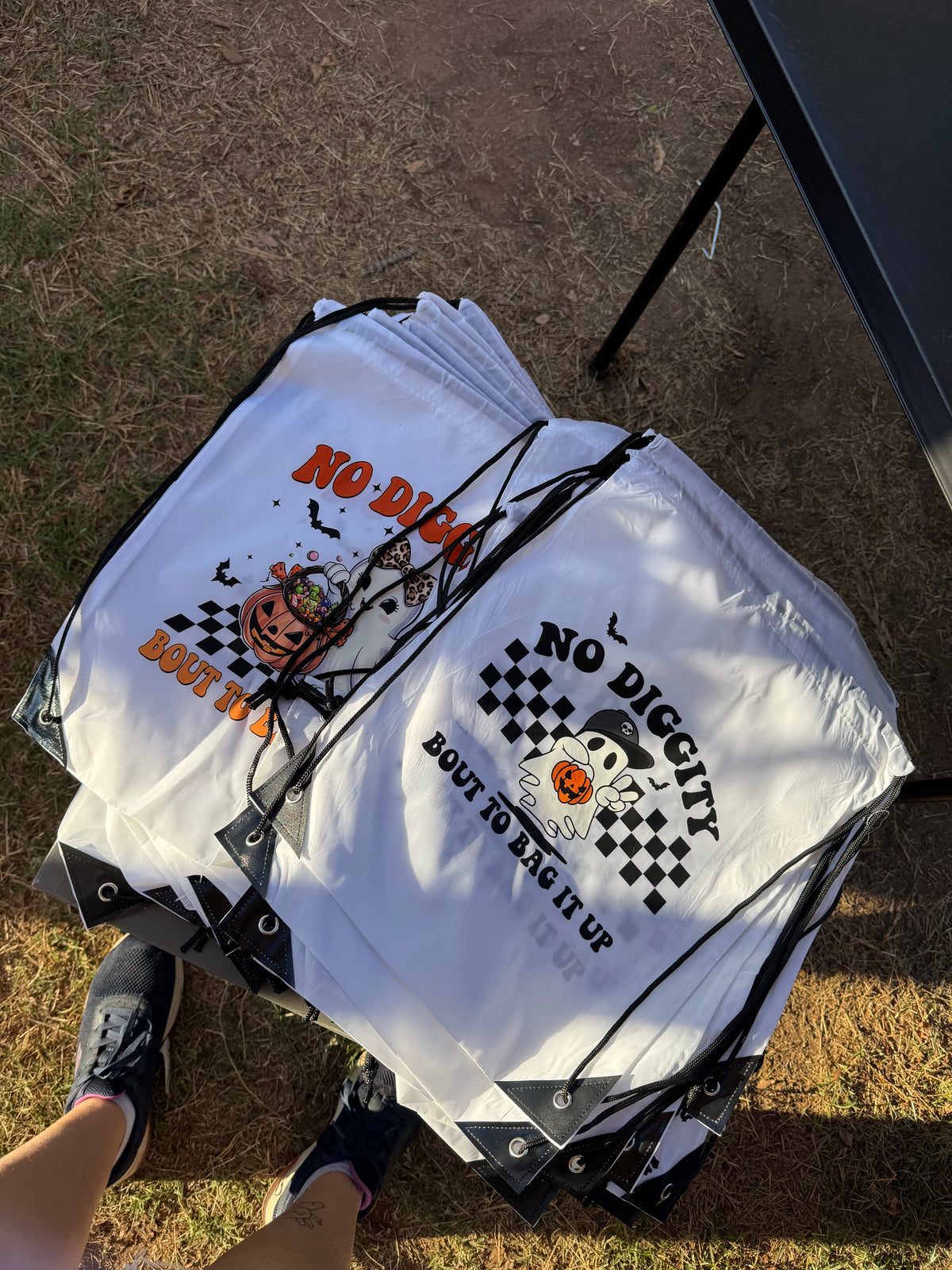 Custom Drawstring Tote from Baylee's Creations in Harrah Oklahoma