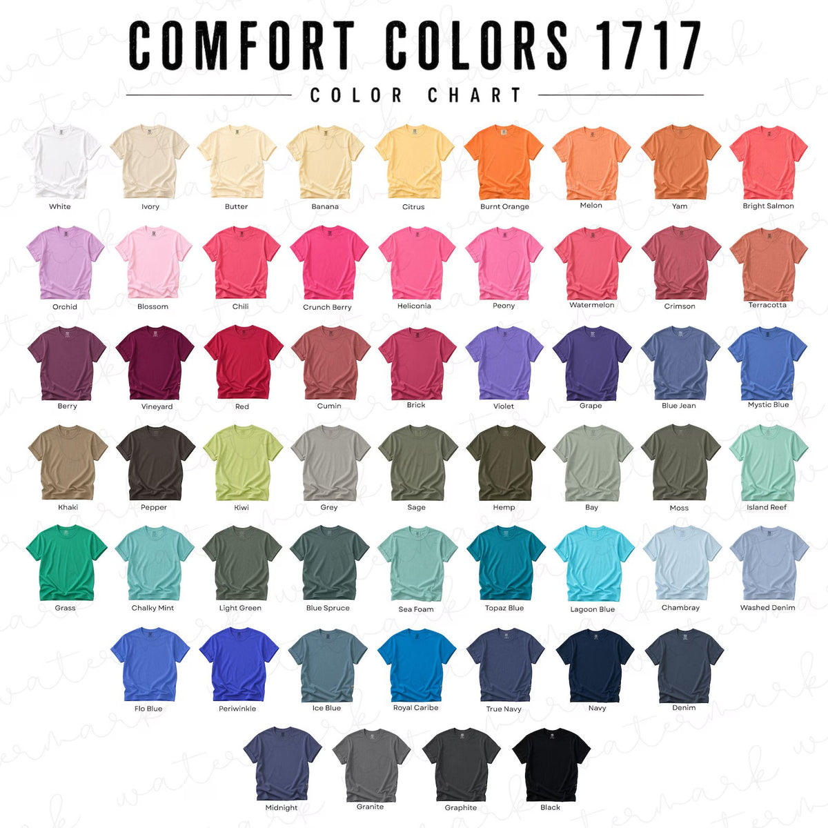 Comfort Colors T Shirt Blank
