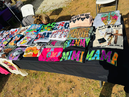 Custom T-Shirts in Harrah, OK | Baylee's Creations custom printed shirt by Baylee's Creations