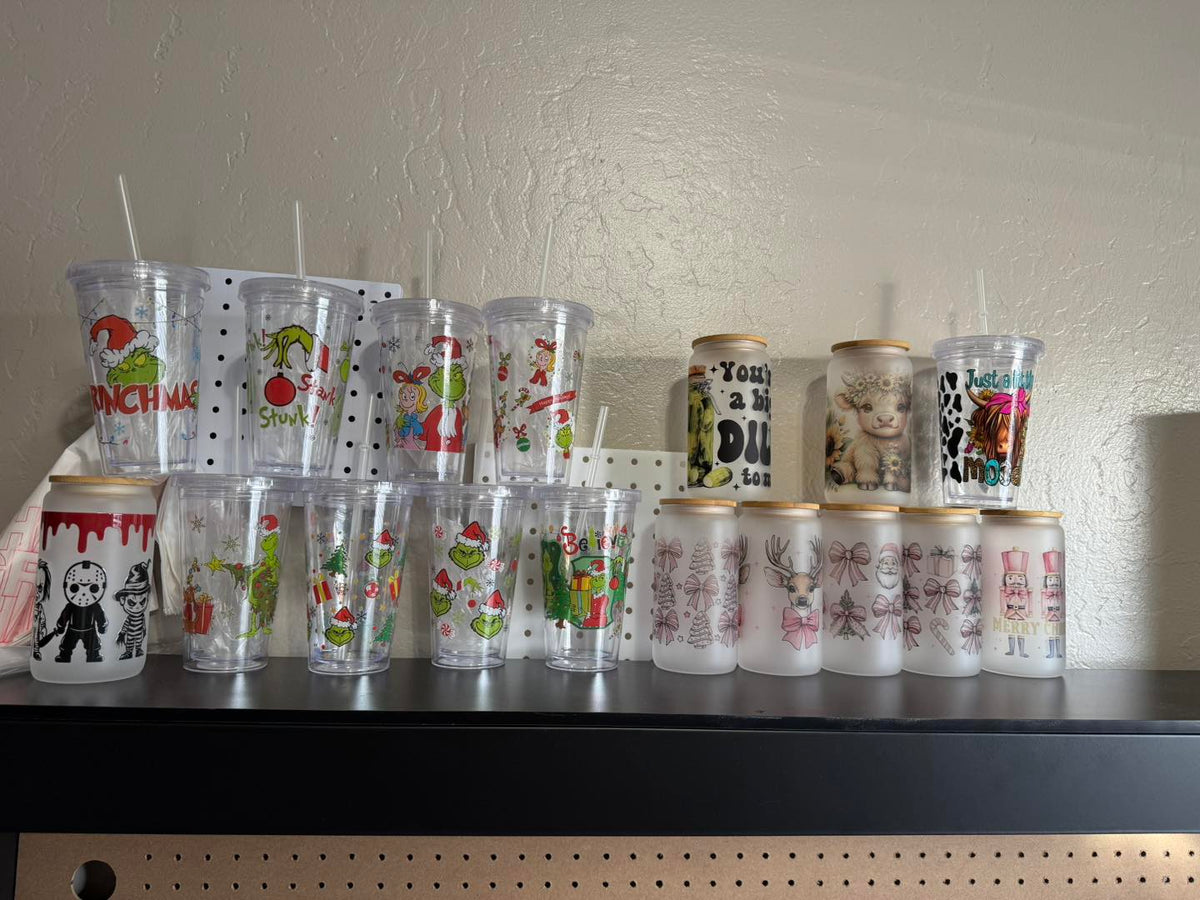 Custom Tumbler from Baylee's Creations in Harrah Oklahoma