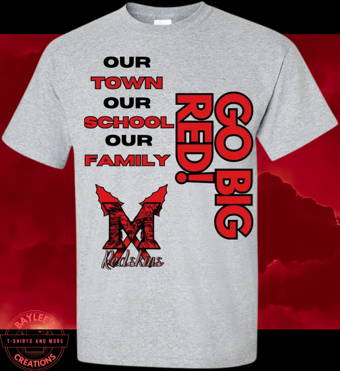 Mcloud Schools Unisex T-Shirt printed apparel by Baylees Creations