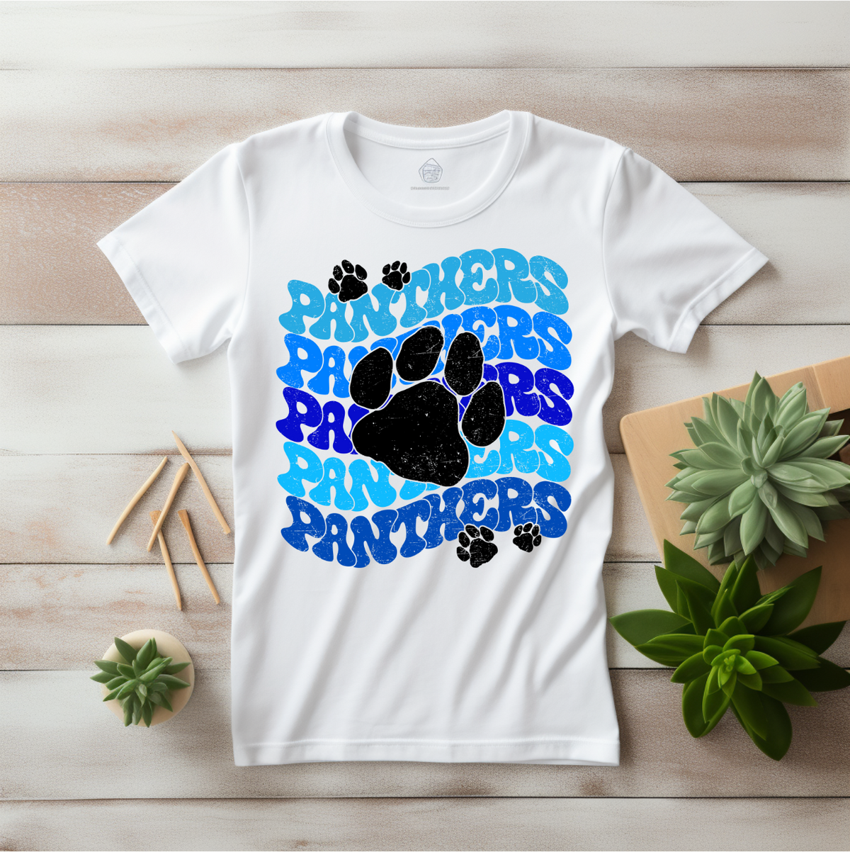 Panther Paw - Unisex T-Shirt printed apparel by Baylees Creations