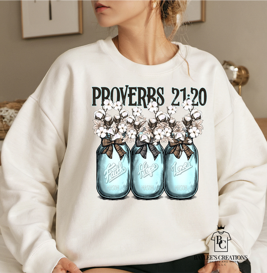 Proverbs Wife - Women's Sweatshirt printed apparel by Baylees Creations