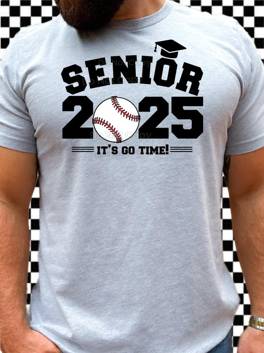 Senior 2025 Baseball - Unisex T-Shirt printed apparel by Baylees Creations