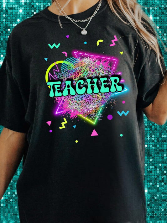 Teacher - Women's Tee printed apparel by Baylees Creations