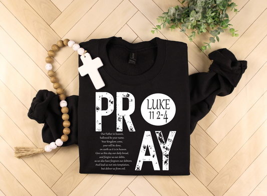 The Lords Prayer Unisex Faith T-Shirt printed apparel by Baylees Creations