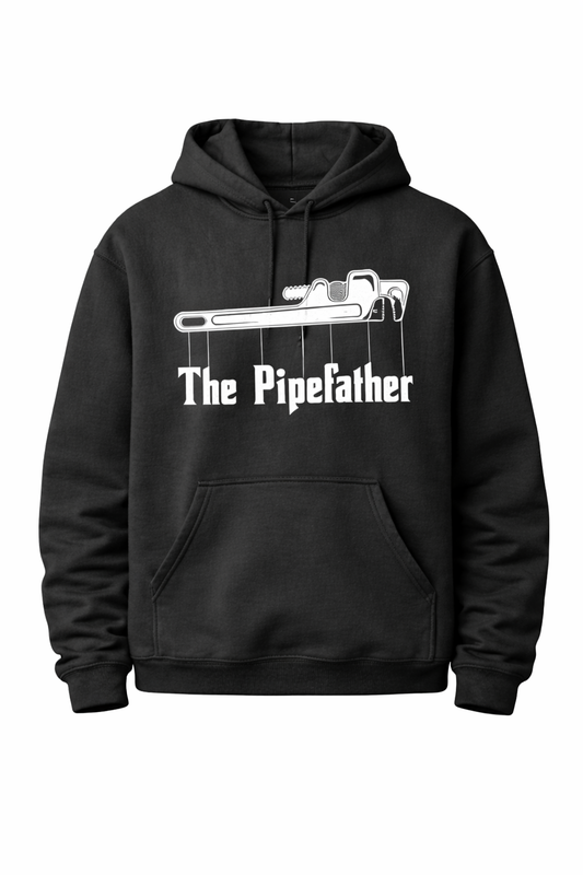 The Pipefather Hoodie printed apparel by Baylees Creations