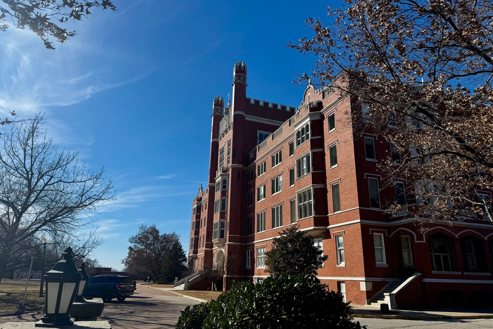 St. Gregory's historic building in Shawnee